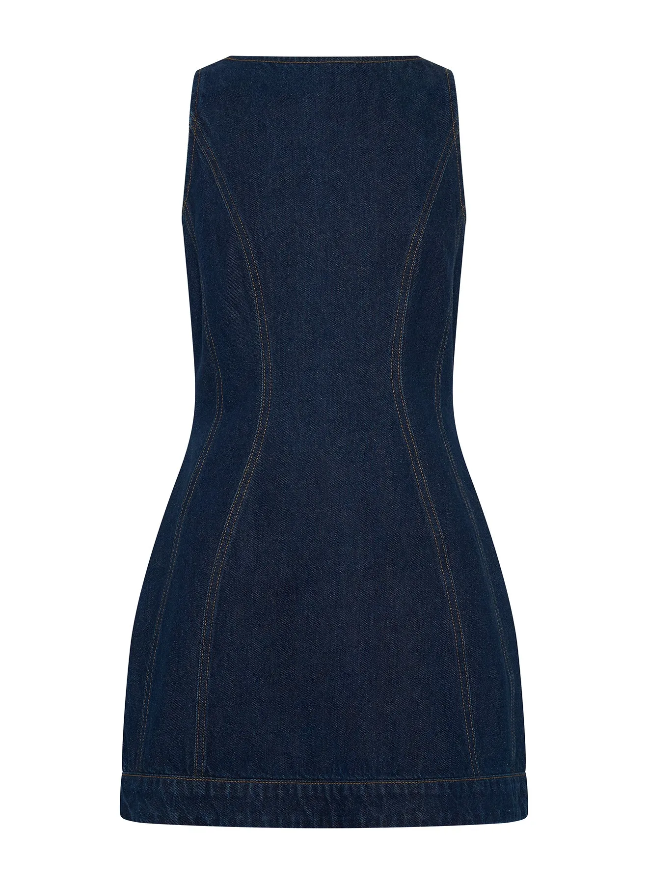 SHANNON DRESS (INDIGO)