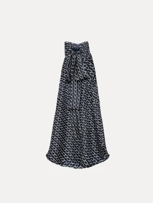 Small Oscar Chain-Link Sleeveless Blouse