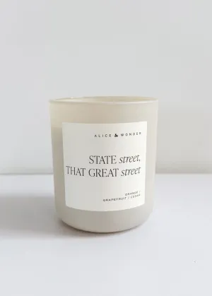 State Street. That Great Street Soy Candle – 15oz