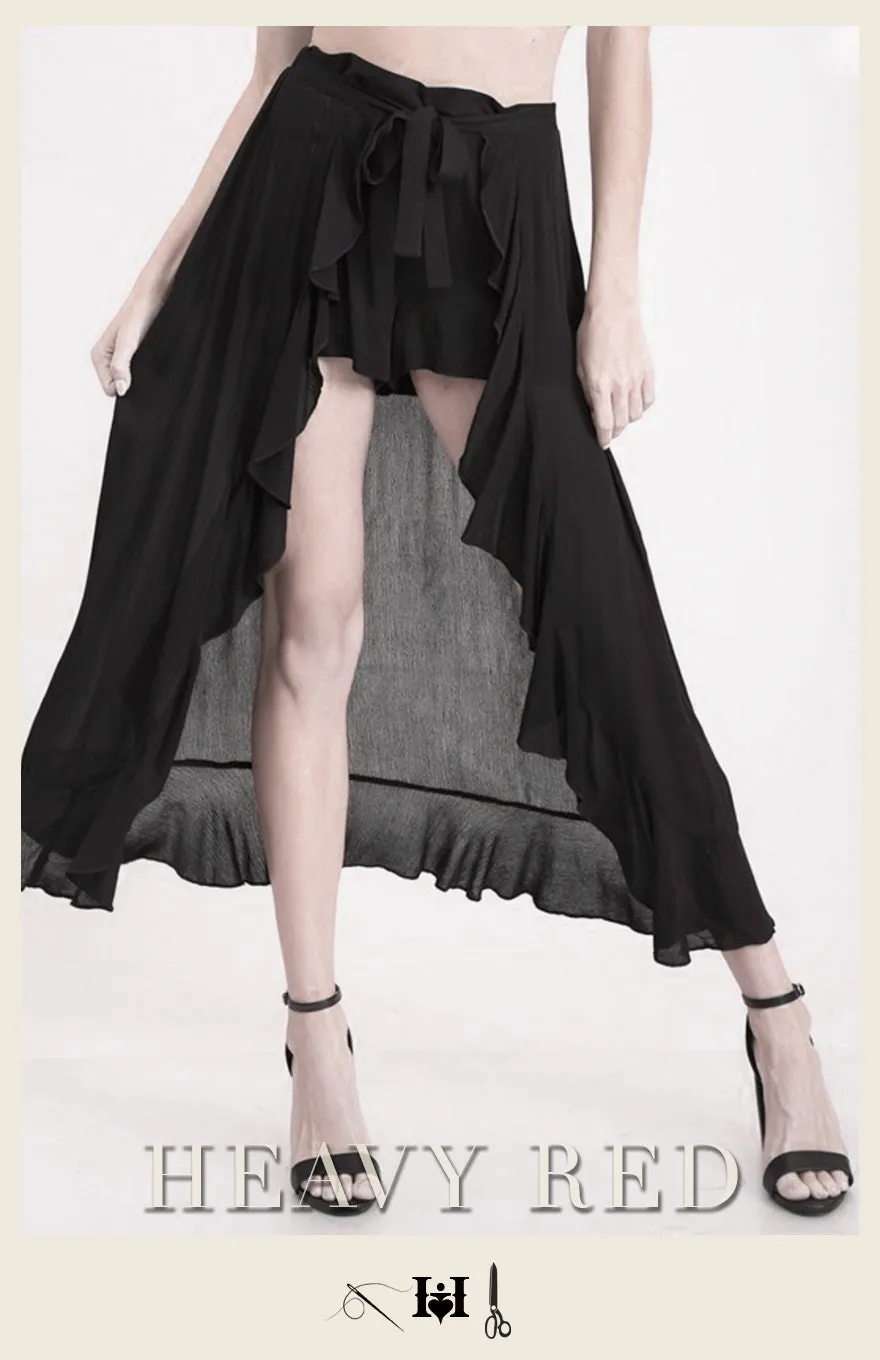 Summer Goth Flirtatious Habits Skirt