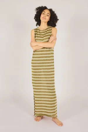 Summer Madness Tarnish Stripe Dress