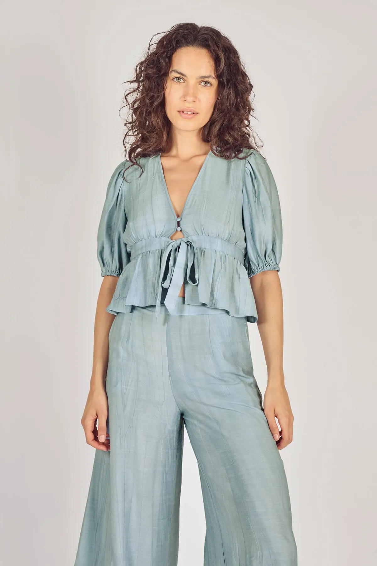 Sunkissed Margot Top in Blue