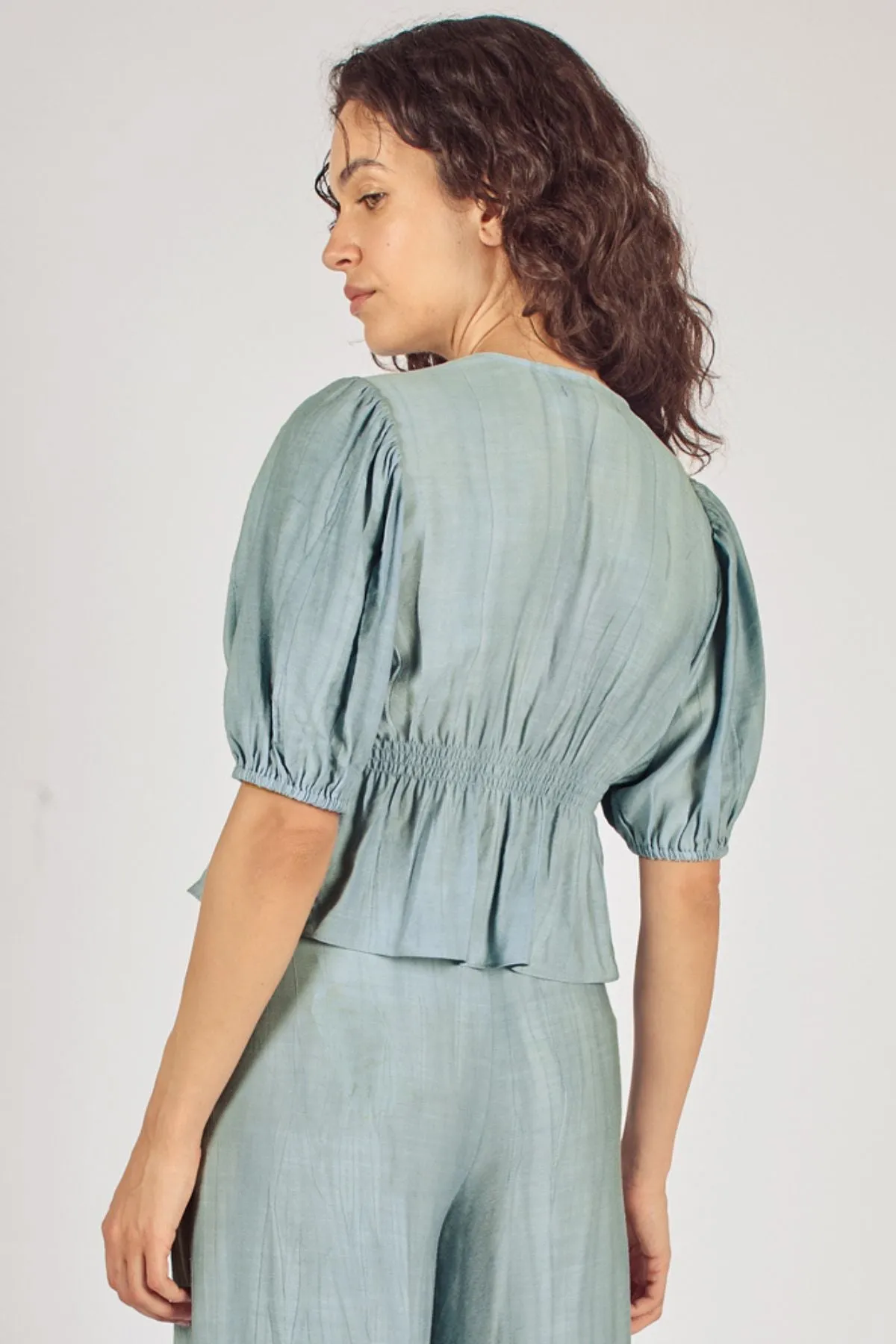 Sunkissed Margot Top in Blue