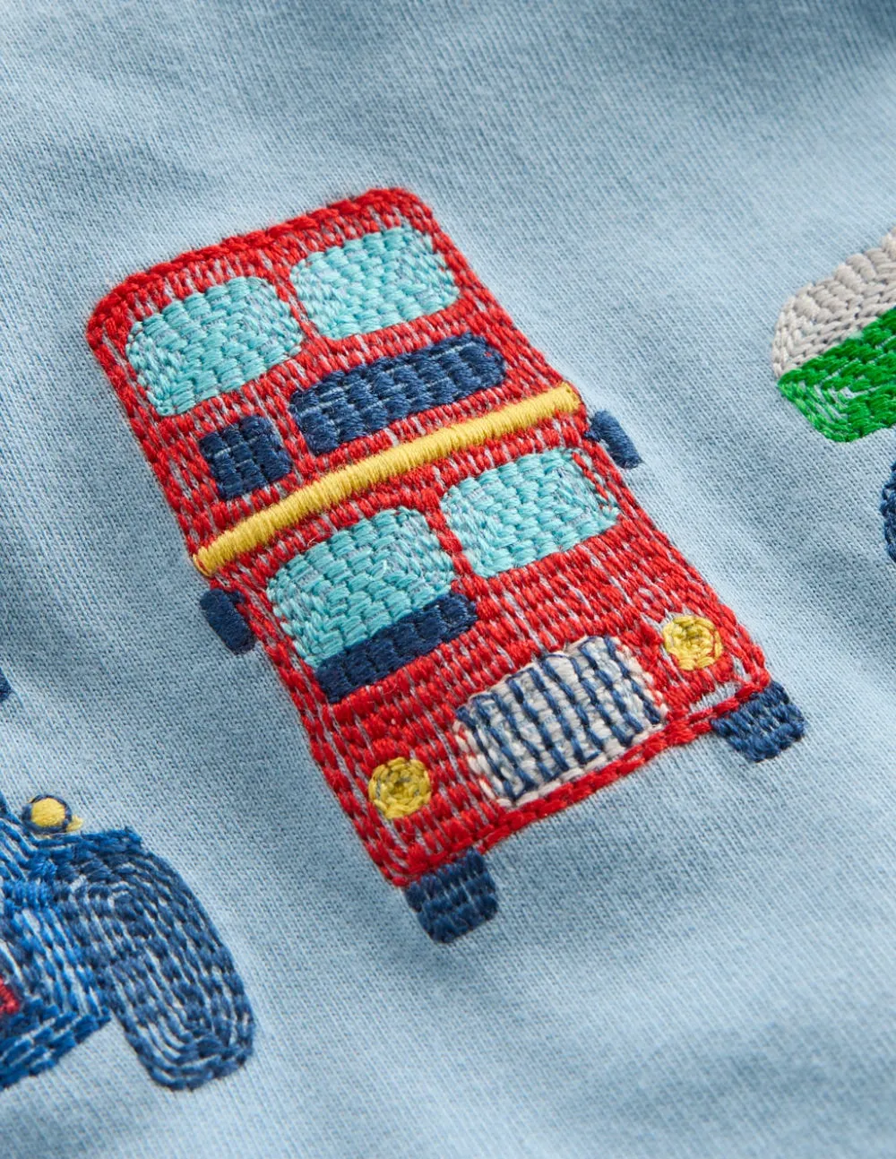 Superstitch Jersey Short Set-Blue Transport Set