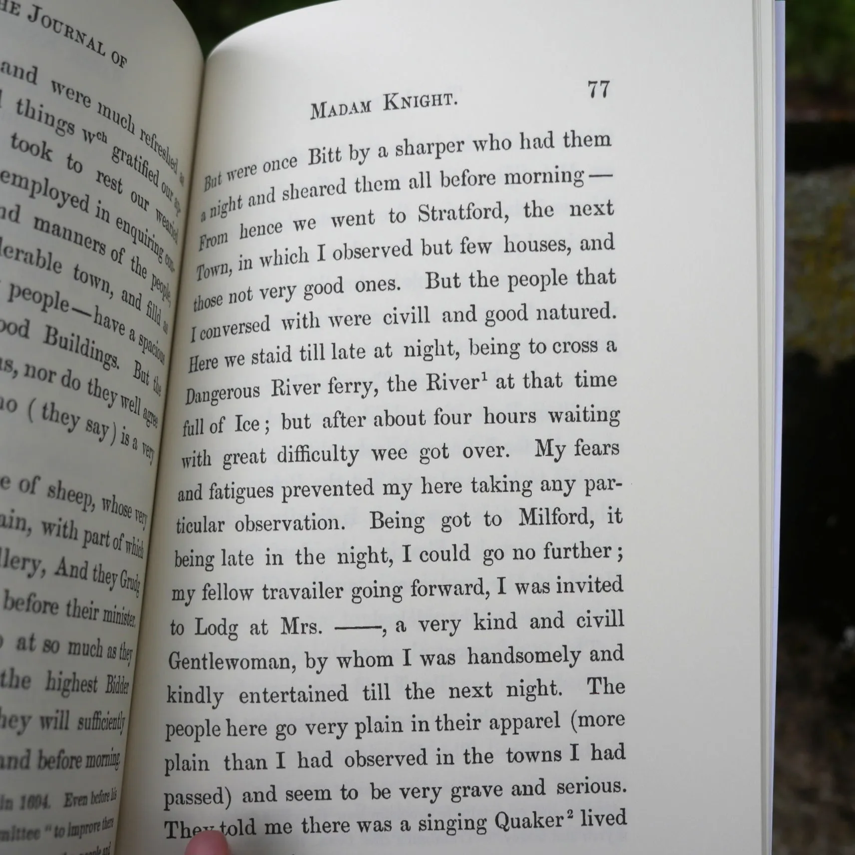 The Madam Knight Journal