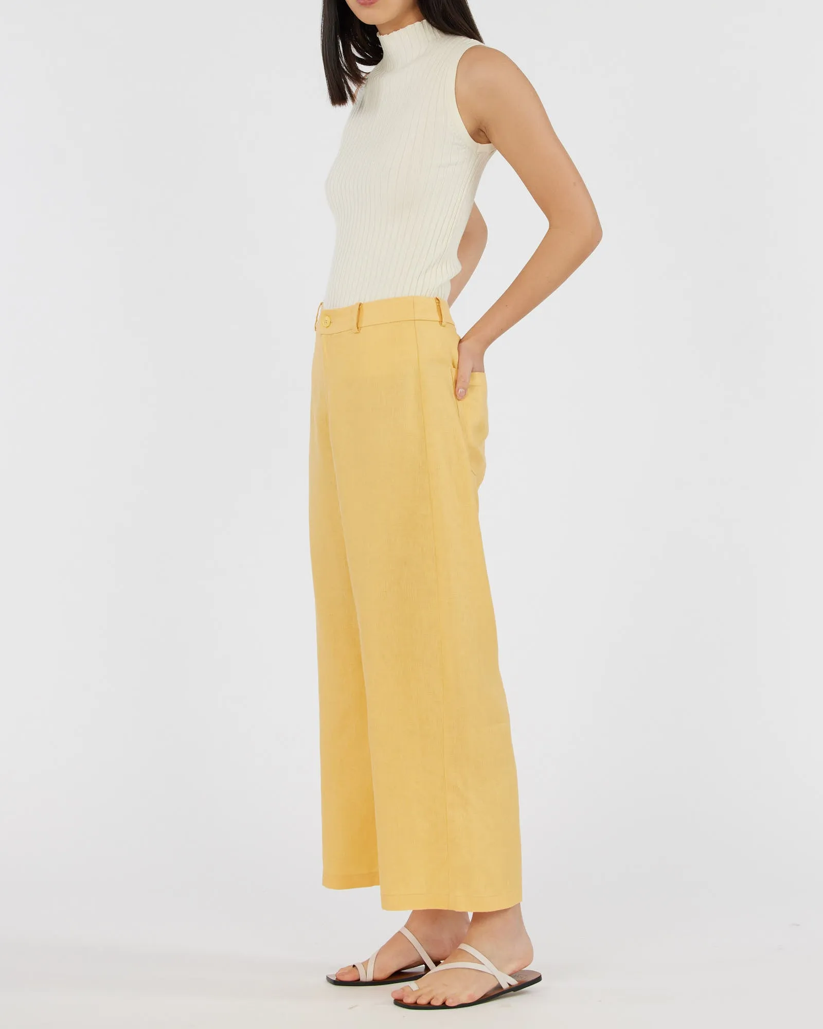 Tiegan Knit Tank - Cream
