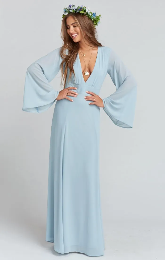 Venus Long Sleeve Flare Dress