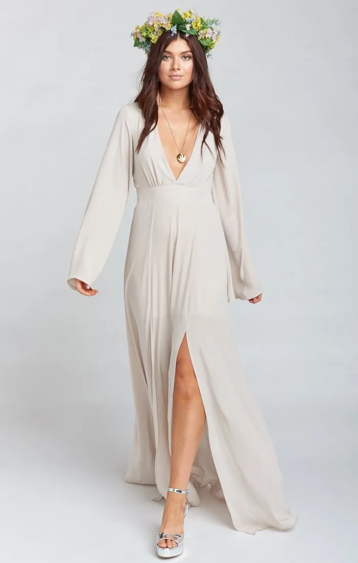 Venus Long Sleeve Flare Dress