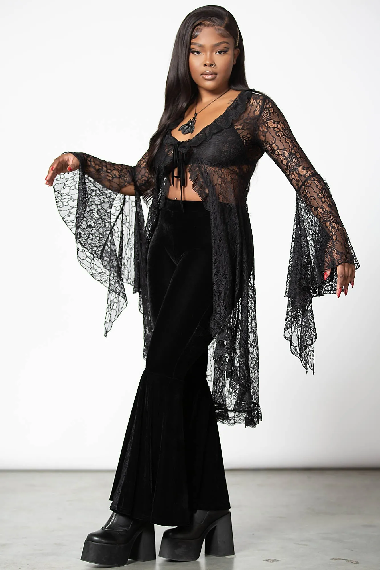 Vilania Lace Duster