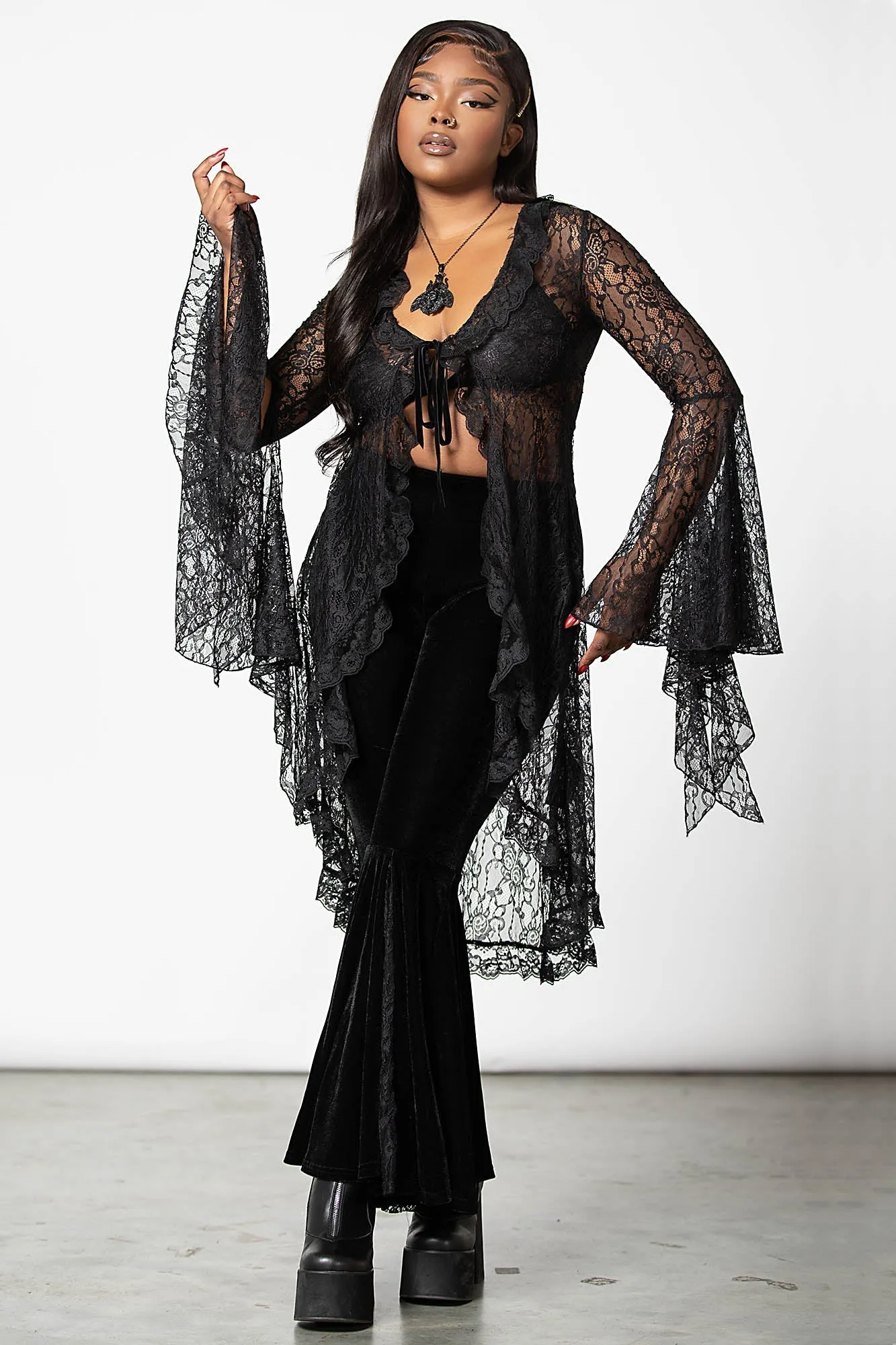 Vilania Lace Duster