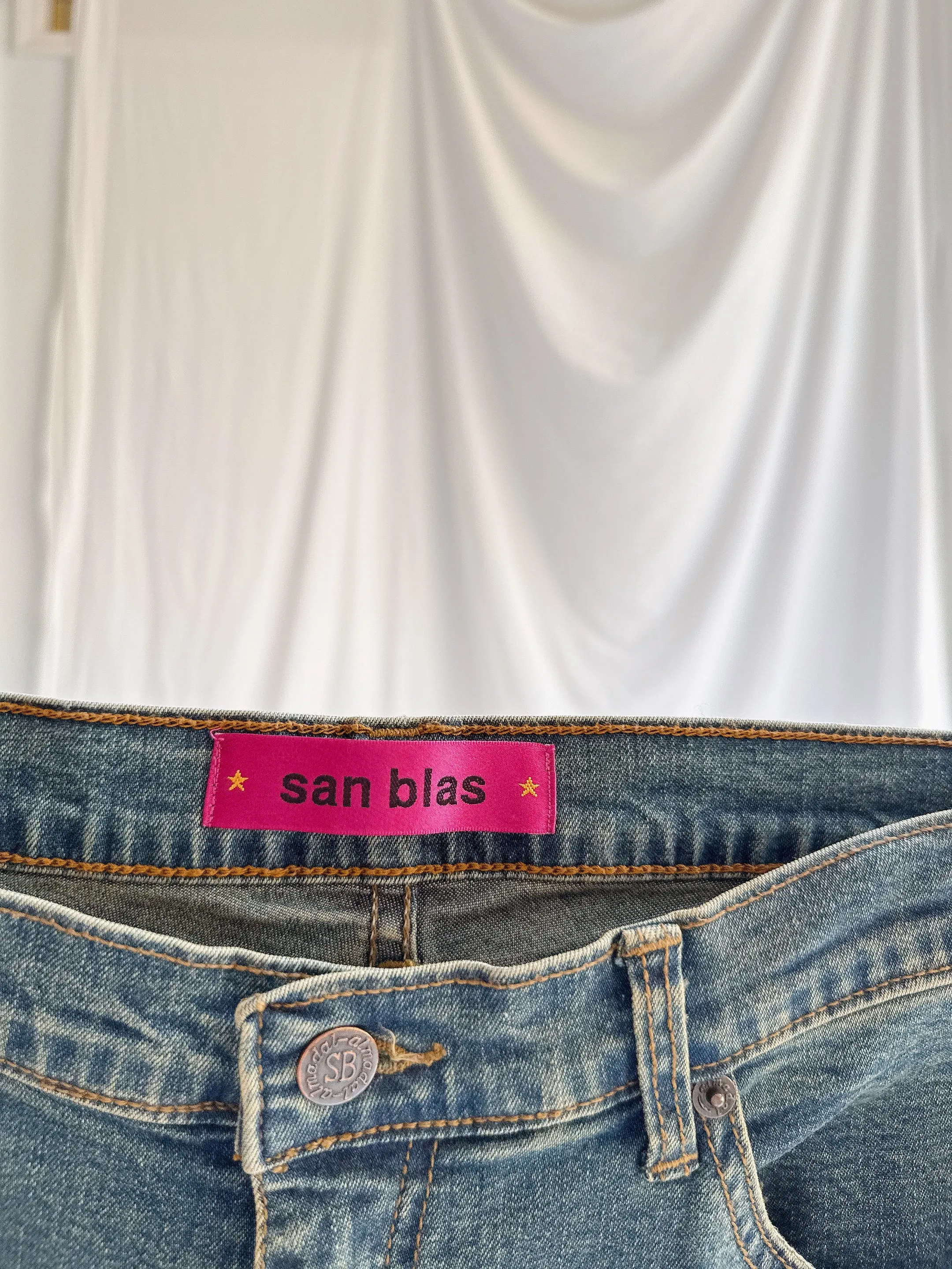 Vintage San Blas Embroidered Denim - M/33