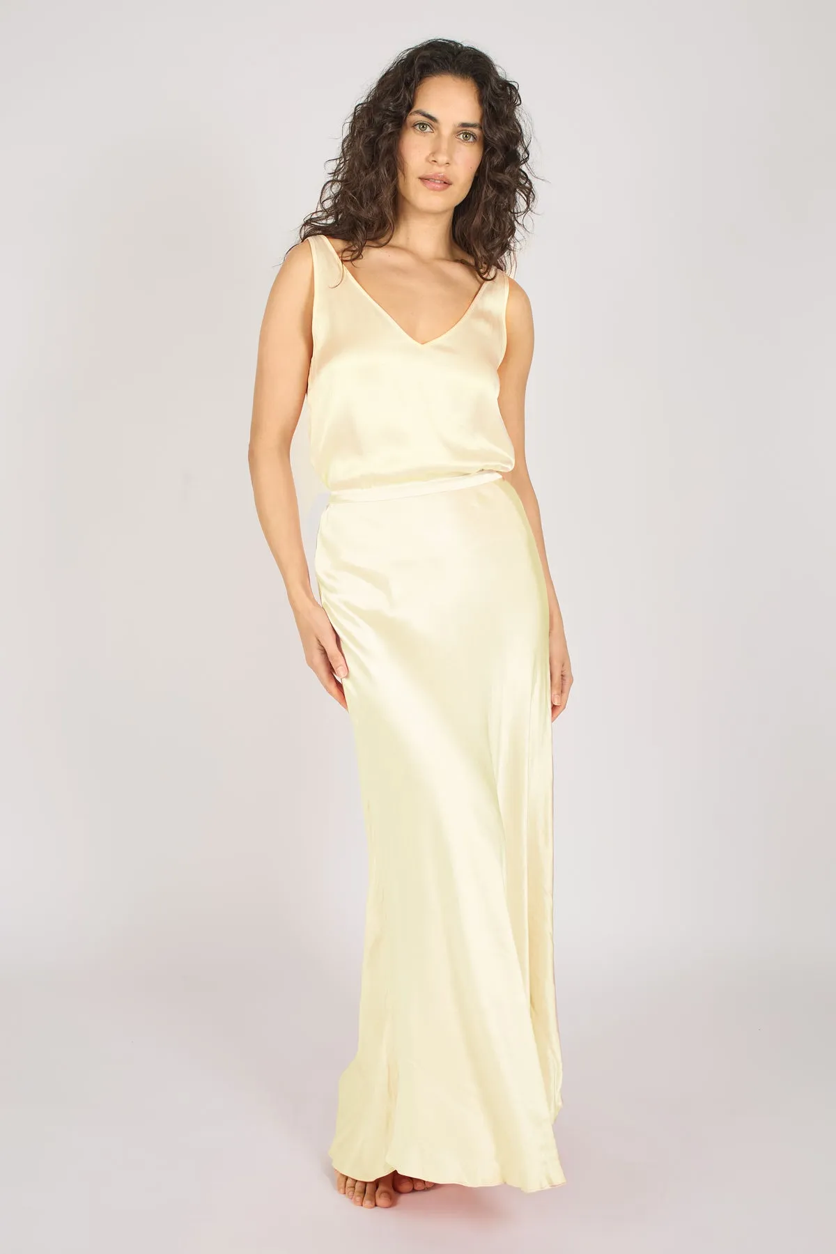 Wisdom Whispers Sade Skirt in Cream