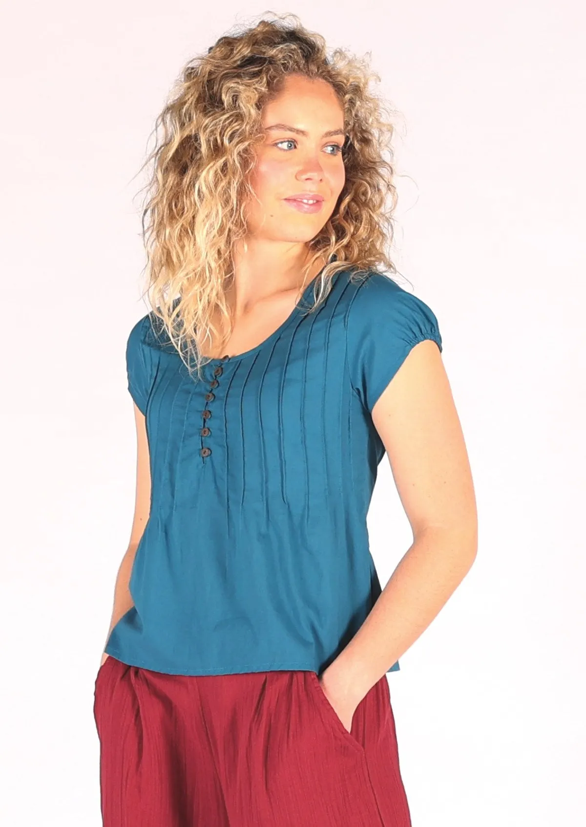 Yasmin Top Corsair Blue