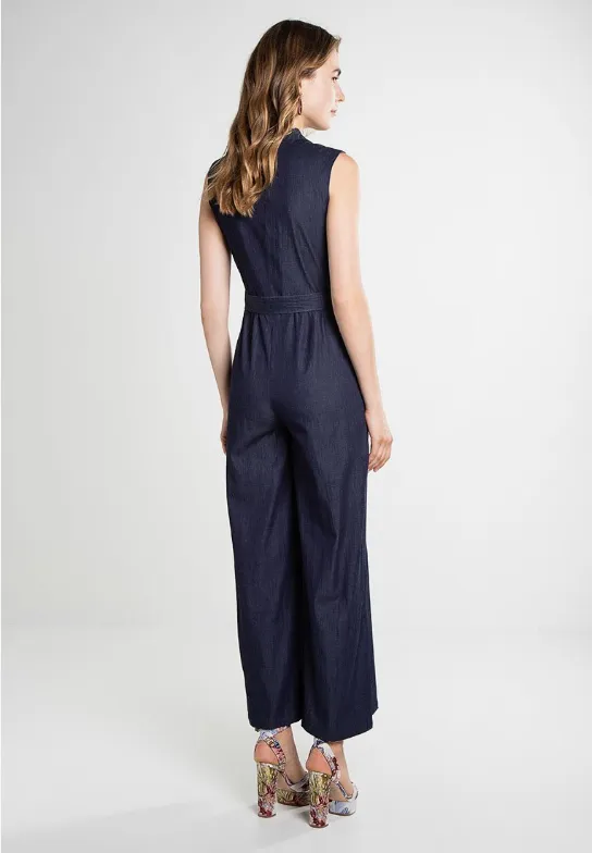 Yvonne Jumpsuit Dark Denim