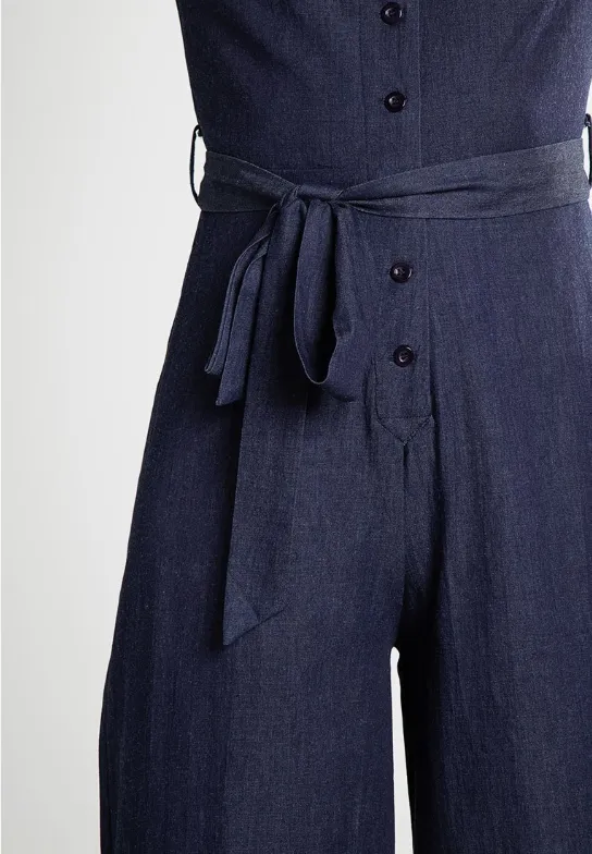 Yvonne Jumpsuit Dark Denim